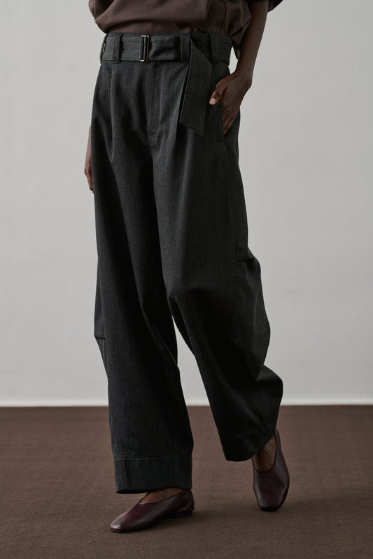 Pantalon Gao - Gris Chiné - Femme