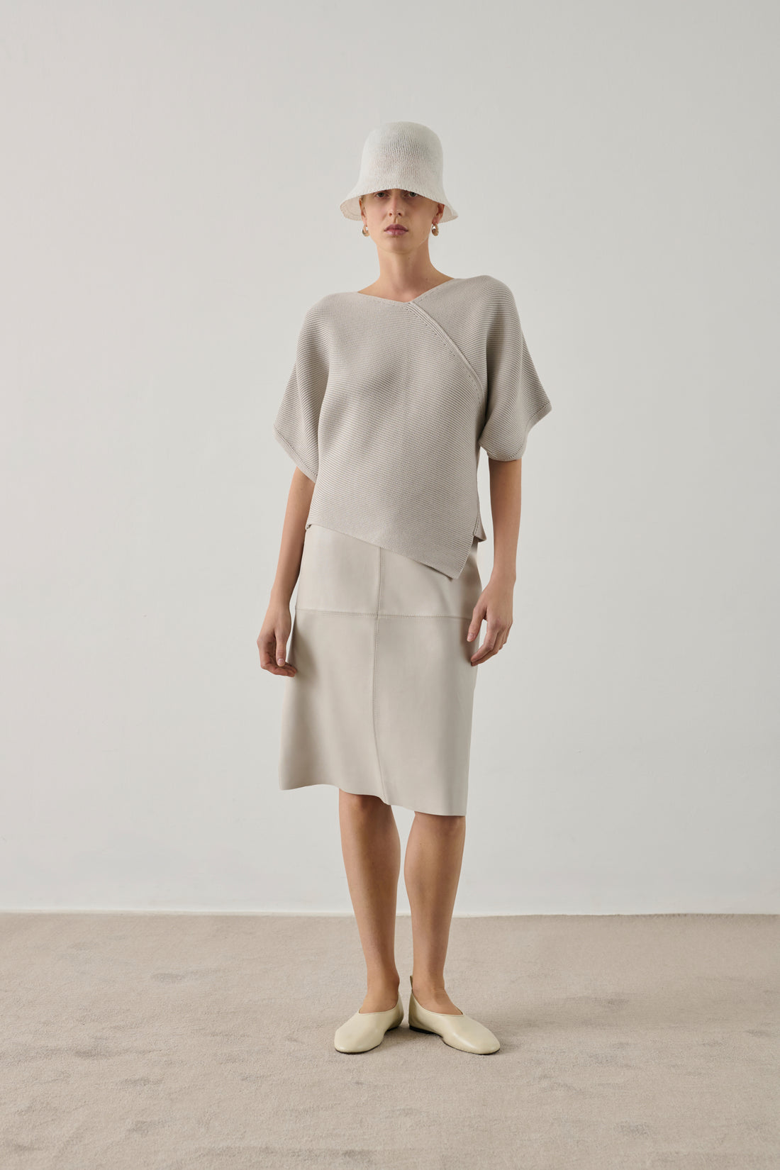 Pull Essaouira - Gris Pâle - Coton - Femme