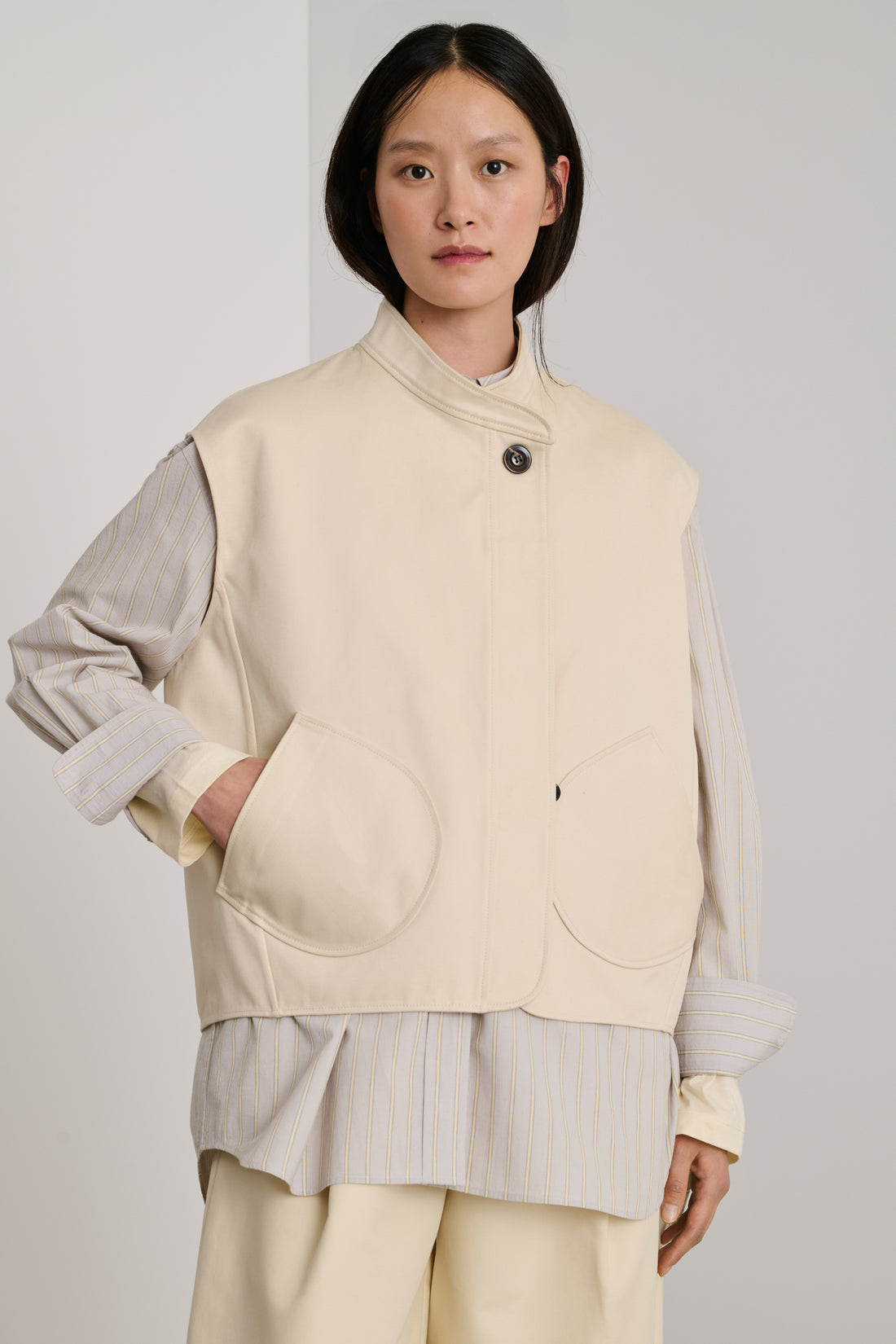 Blouson Adeline - Blanc Cassé - Coton - Femme