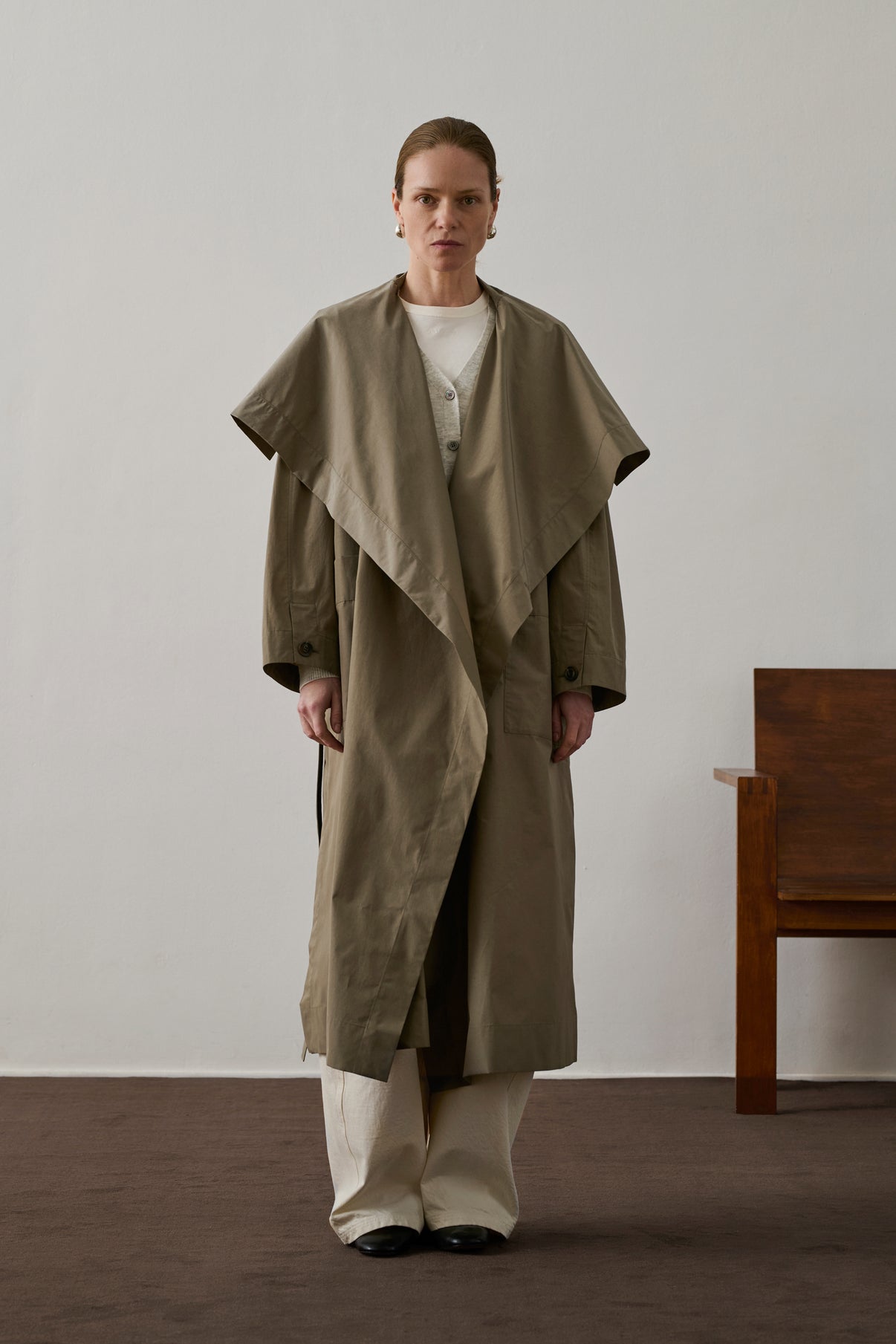 Trench Albatros - Gris - Femme vue 3