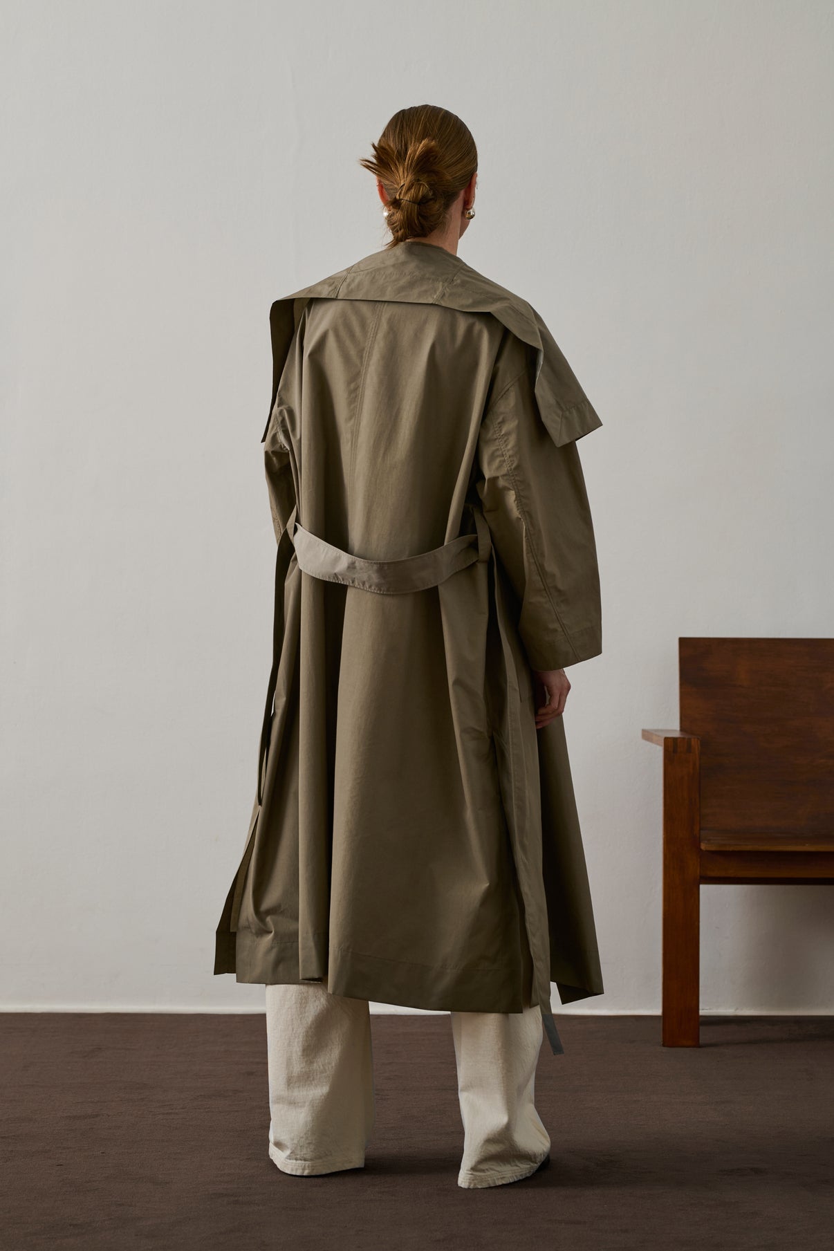 Trench Albatros - Gris - Femme vue 4