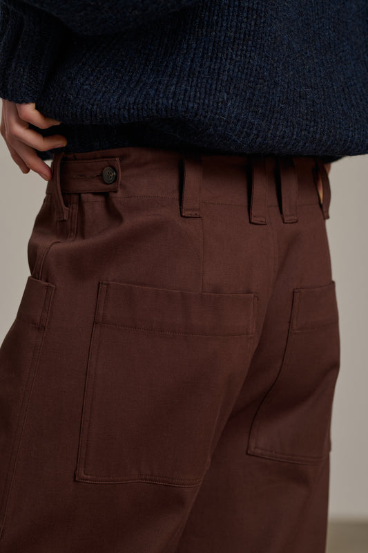 PANTALON THABOR  MARRON