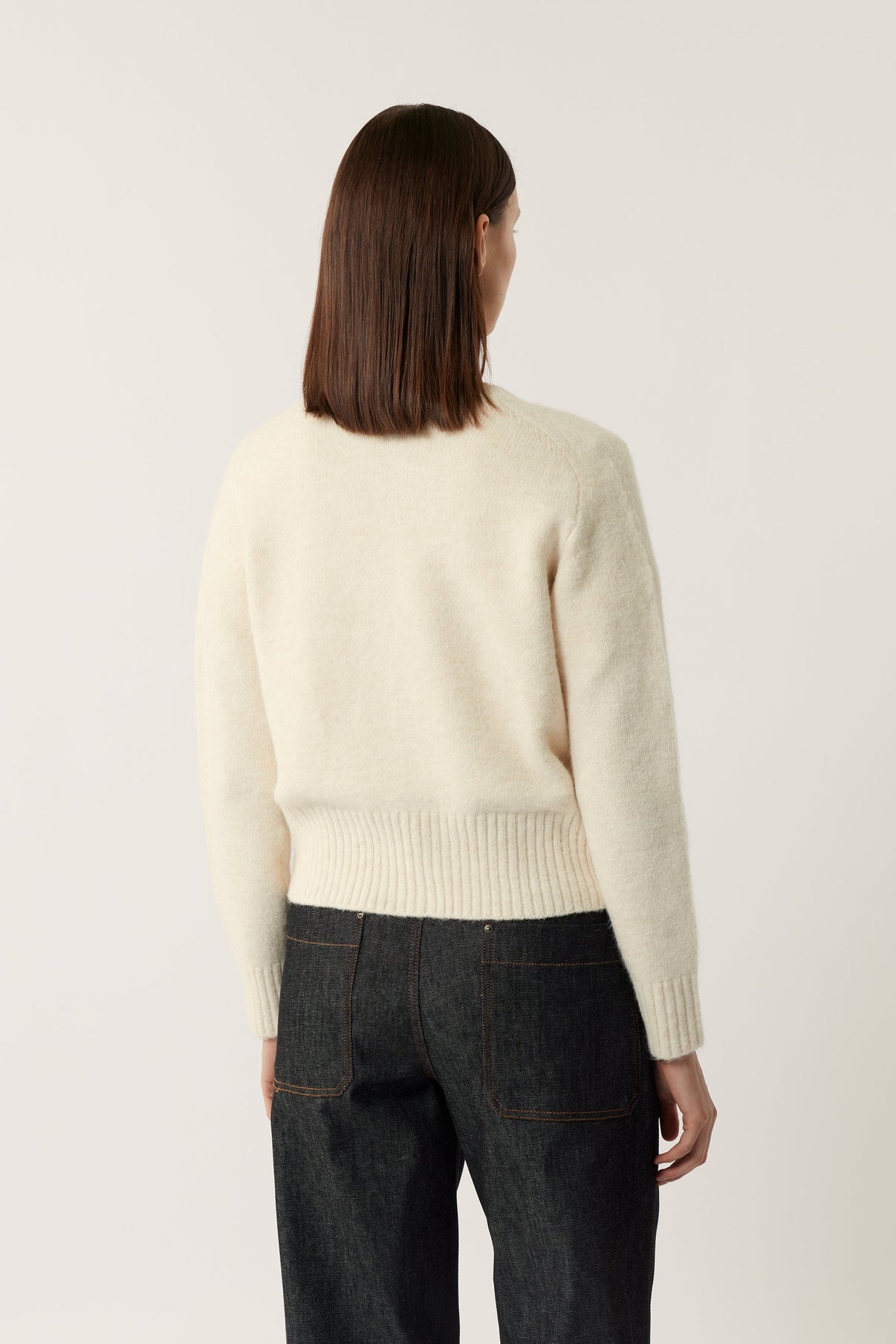 LYNE OFF-WHITE SWEATER vue 3